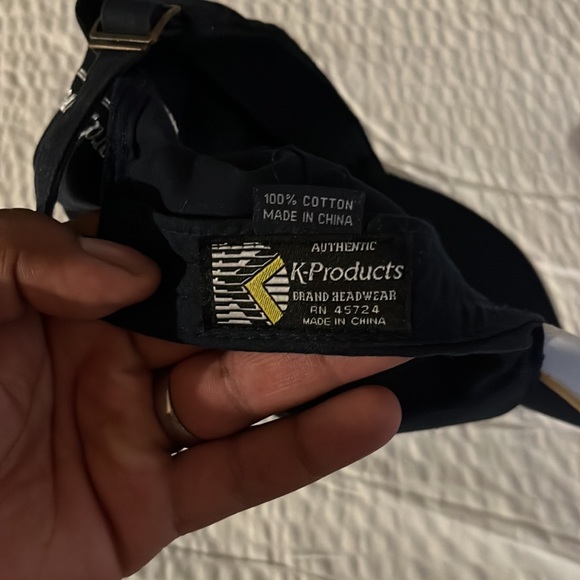 Vintage Edward Jones St. Louis Rams hat made by K-Products. RN# 45724 - Picture 3 of 6